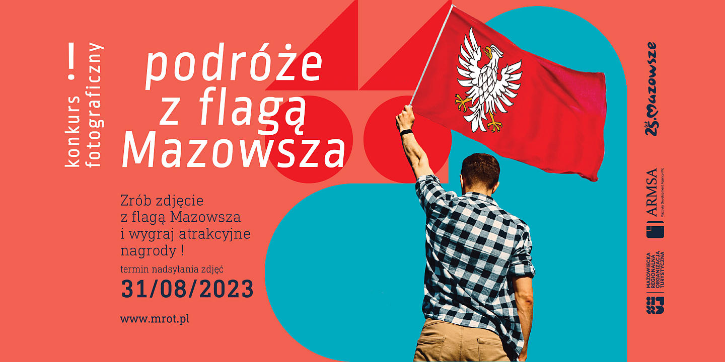 Podróżuj z flagą Mazowsza i wygrywaj nagrody!
