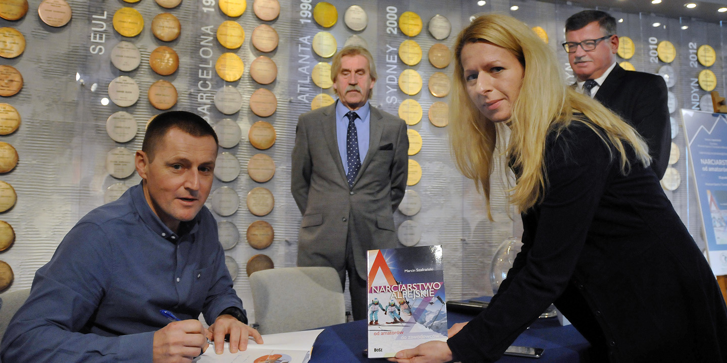 Promocja książki „Narciarstwo alpejskie od amatorów do zawodowców”