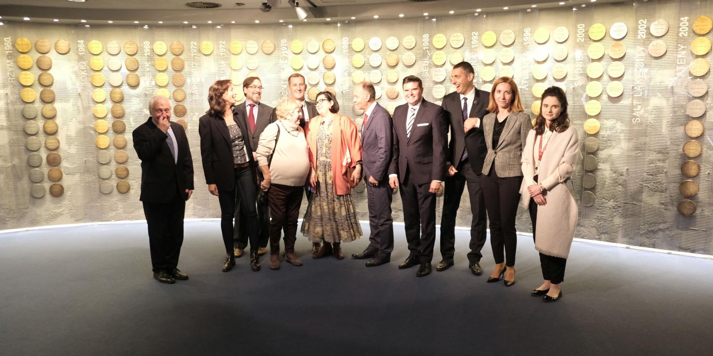 Delegacja Europejskiej Federacji Szermierczej