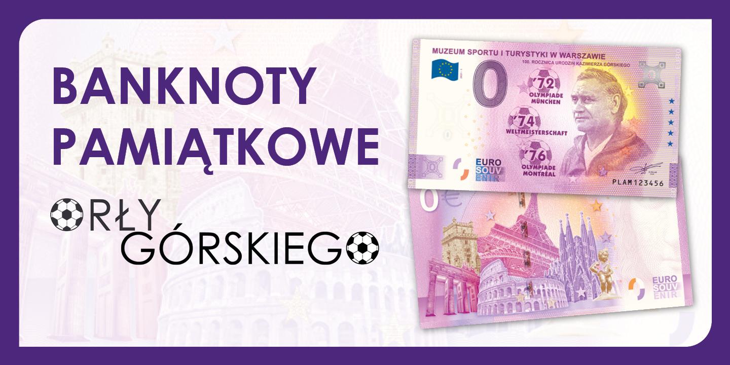 Orły Górskiego na banknotach