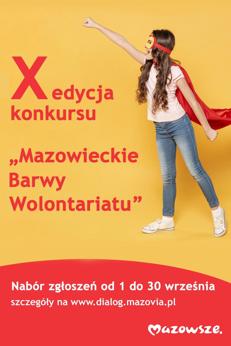 Barwy wolontariatu plakat