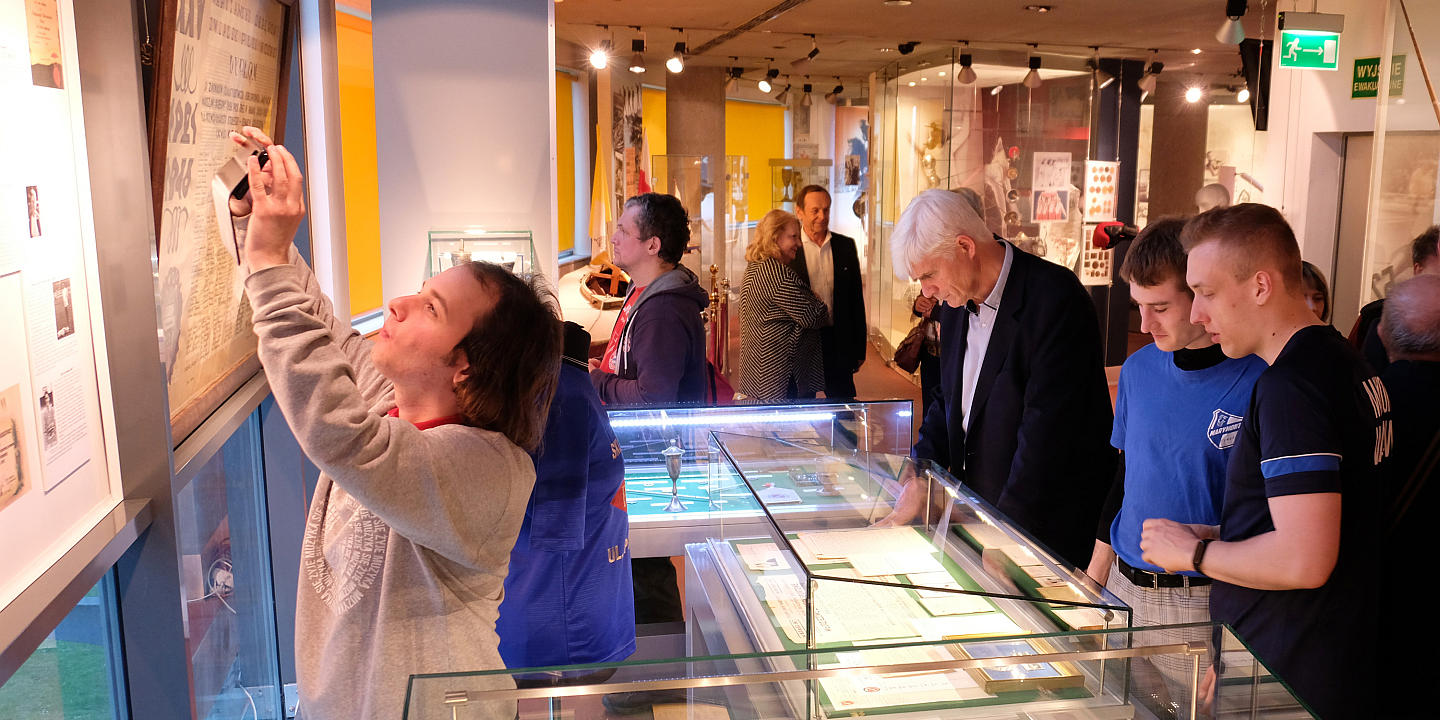 Wystawa o KS Marymont "Sąsiedzi zza miedzy"